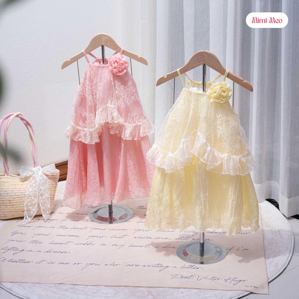 Váy Maxi Bé Gái Đi Biển
